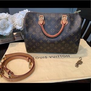 ❌SOLD AT MER❌ Speedy 30 Bandouliere Crossbody